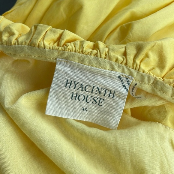 Tuckernuck Hyacinth House Yellow Ruffle Josie Dress Sleeveless Maxi - Picture 4 of 6